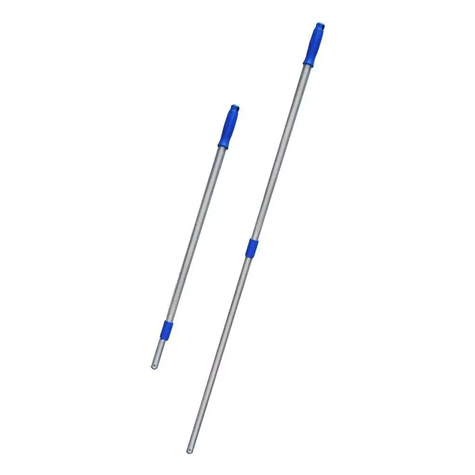 Cabo Telescópico Alumínio 1,40m 2 Estágios Bralimpia