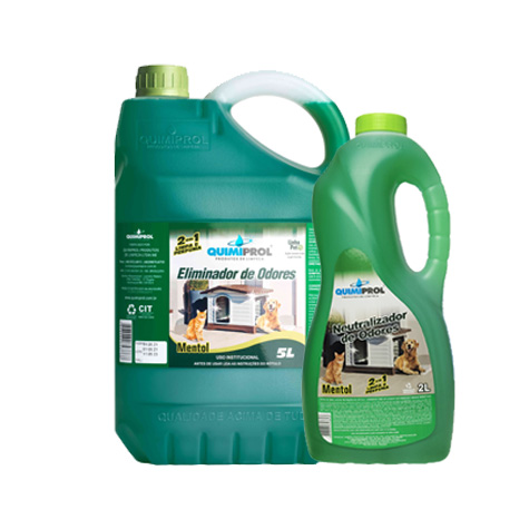 Neutralizador de Odores Pet Mentol Quimiprol