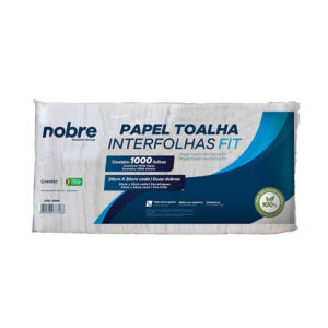 Papel Toalha Fit 20X20cm com 1.000 Fls
