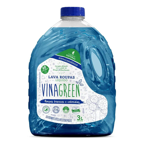 Lava Roupas Tradicional Vinagreen 3L